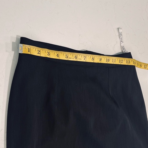 Mussi Long Pencil Skirt With Side Zippers - Picture 6 of 11